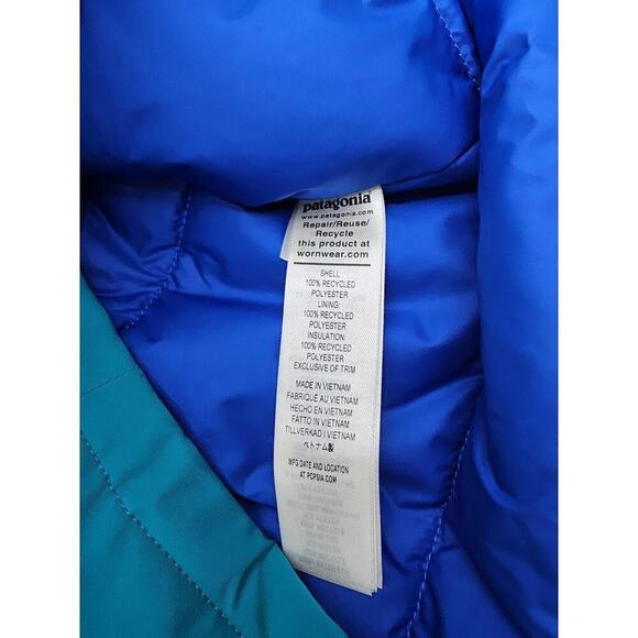 Patagonia Kid's L 12 Everyday Ready Jacket Bestay Blue NWT - Picture 7 of 11